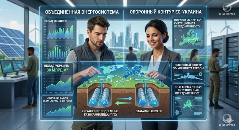 Энергетический щит и ИТ-арсенал: как Украина становится ключевым элементом стабильности Евросоюза
