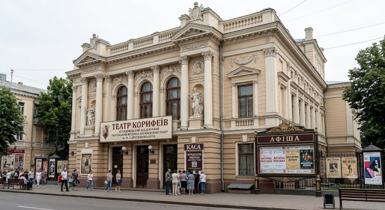 Театр Корифеев в Кропивницком: история, афиша и как купить билеты