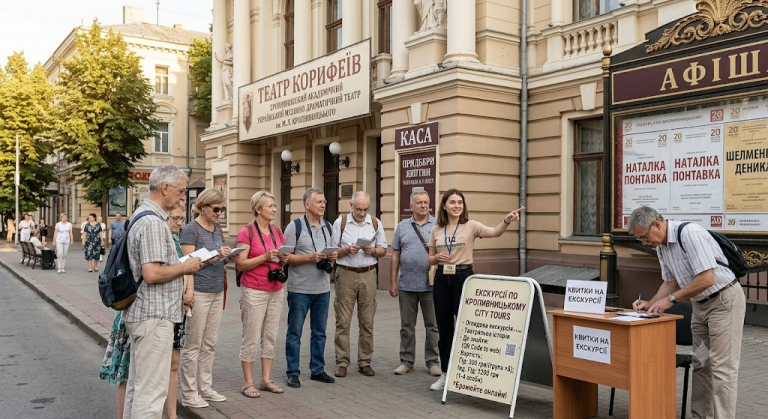 Экскурсии по Кропивницкому: где найти гида и сколько это стоит
