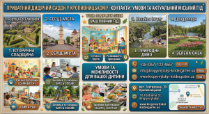 Приватний дитячий садок у Кропивницькому: контакти, умови та актуальний міський гід