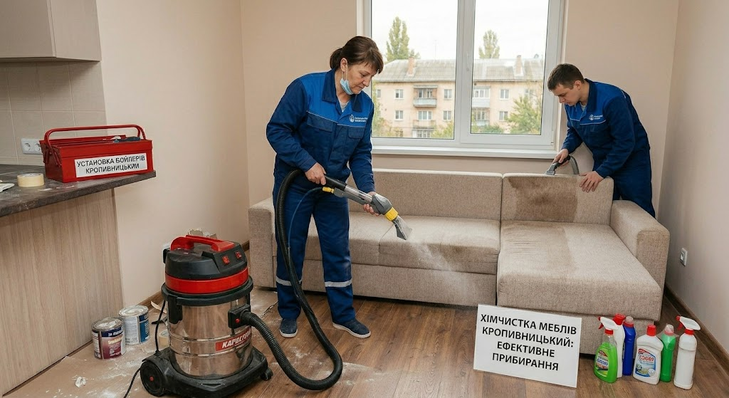 Хімчистка меблів у Кропивницькому: контакти служб, ціни та секрети догляду за оббивкою Хімчистка меблів у Кропивницькому: контакти служб, ціни та секрети догляду за оббивкою