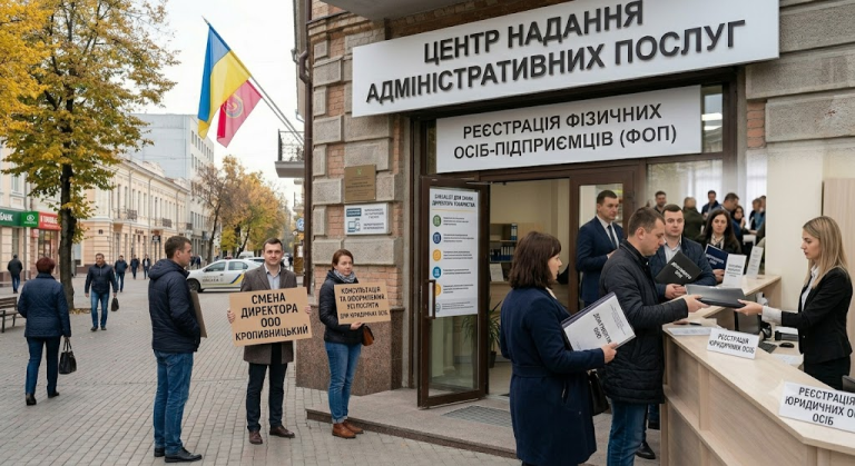 Смена директора ООО в Кропивницком: процедура и документы