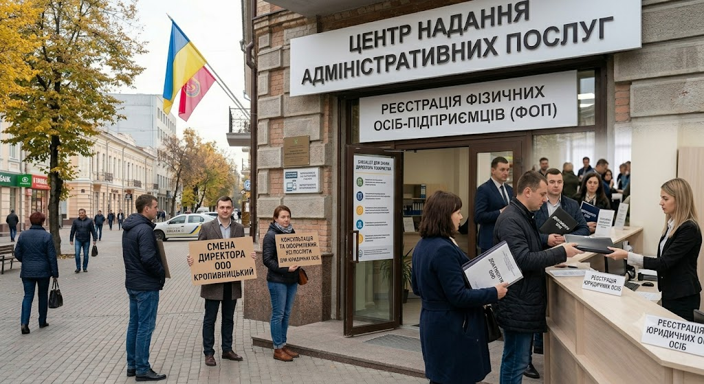 Зміна директора ТОВ у Кропивницькому: процедура та документи