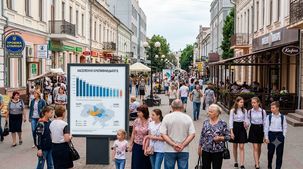 Население Кропивницкого: демографический обзор и городские особенности Население Кропивницкого: демографический обзор и городские особенности