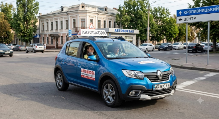 Путівник автошколами Кропивницького