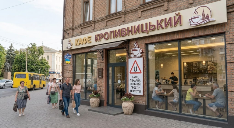 Кафе Кропивницкого