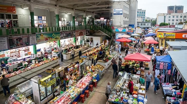 Рынки Кропивницкого: где покупать свежие продукты и товары для дома?