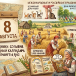8 августа: праздники, события, народный календарь и приметы дня