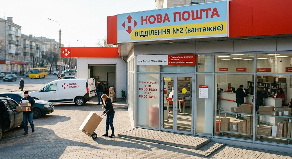 Нова пошта у Кропивницькому: відділення, графік роботи та послуги